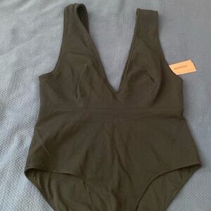 New black Marysia one piece